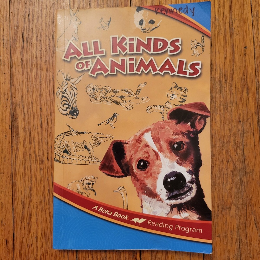 A Beka Book All Kinds of Animals Reading Program Textbook 2nd Grade Reader